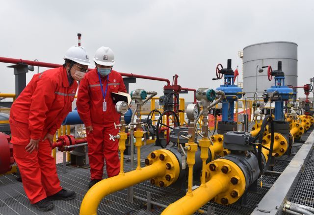 山东首座天然气库启动第一个注采周期注气生产